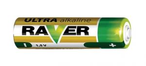 Alkalická baterie AA, LR6 RAVER