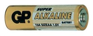 Alkalická baterie AA, LR6, tužka GP Super Alkaline