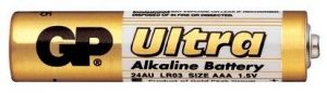 Alkalická baterie AAA, LR03, mikrotužka  GP Ultra Alkaline