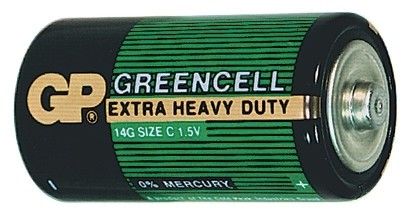 Baterie C, R14, malé mono GP Greencell GP Batteries