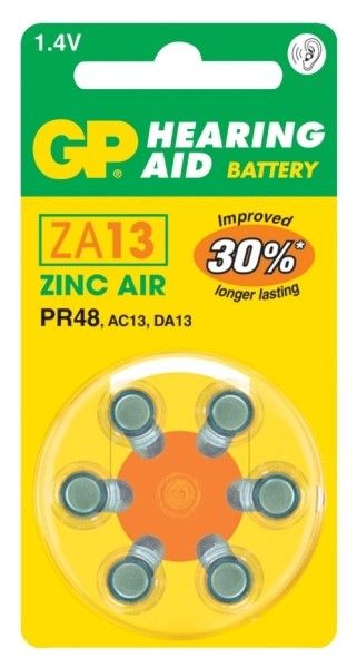 Baterie do naslouchadla ZA13 GP GP Batteries
