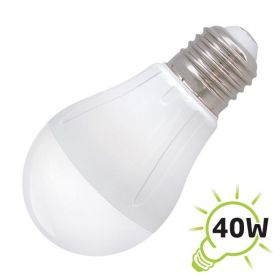LED žárovka A60, E27/230V,  5W - bílá teplá