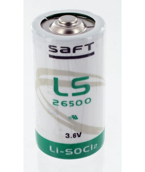 Lithiové baterie C 3,6 V 7700mAh LS26500 SAFT Saft - France