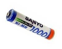 Nabíjecí baterie AAA 1000 mAh Ni-MH Sanyo