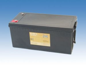 Olověný gelový akumulátor 12V / 200Ah, rozměr 520 x 240 x 220 mm CTL