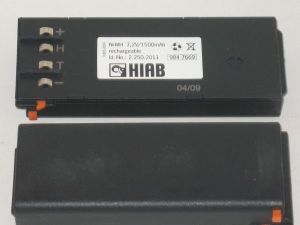 Baterie do ovladače Nano, Hiab 2.260.1020 - 7,2V 2000mAh