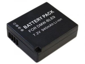 Baterie Panasonic DMW-BLE9e, 940mAh Li-Ion